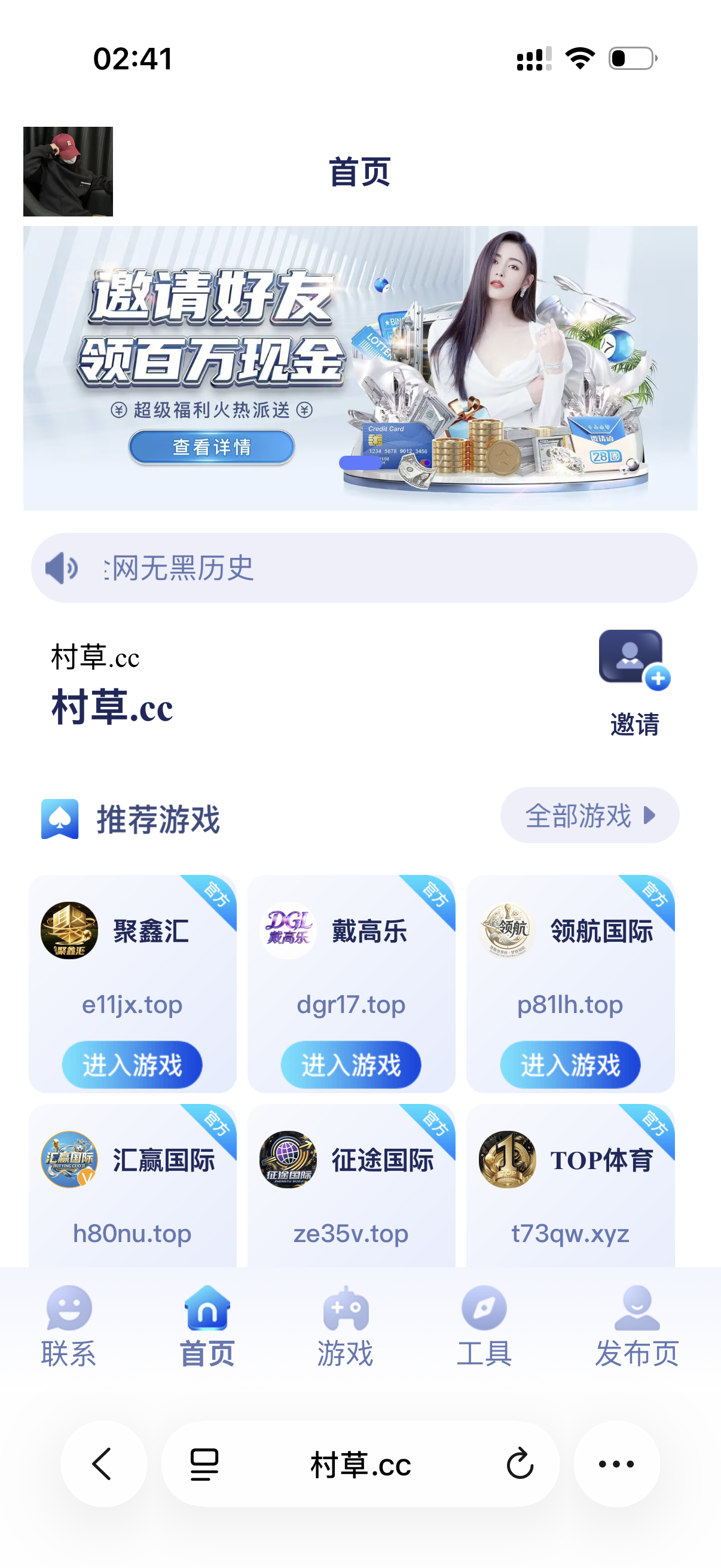 客户搭建效果模版5